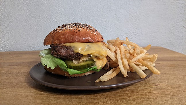 The Bistro Burger - CP PHOTO: MAGGIE WEAVER