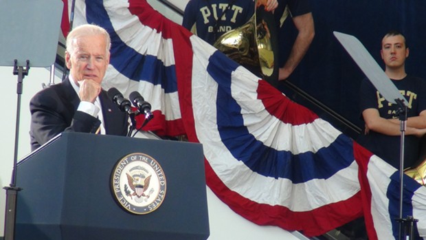 Vice President Joe Biden stops in Pittsburgh for anti-sexual assault campaign