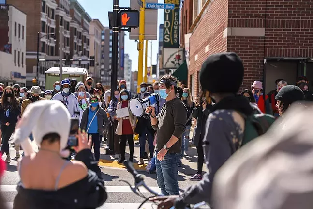 Stop Asian Hate protest against anti-Asian racism emphasizes love and solidarity in response to Atlanta shooting (9)