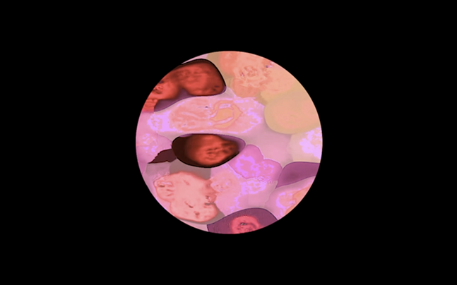 Screenshot from video art by Mobéy Lola Irizarry Lambright, created for Resound/Revision Festival: Indigenous Pittsburgh and Otherwise Worlds - IMAGE: MOBÉY LOLA IRIZARRY LAMBRIGHT