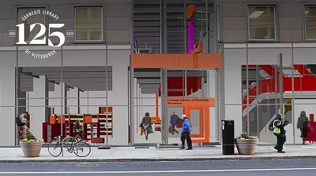 Expanded and renovated Downtown branch of Carnegie Library to reopen later in April