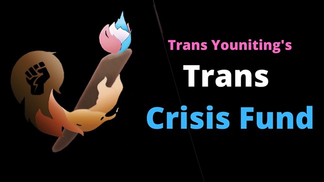 Logo for Trans YOUniting's Trans Crisis Fund. - DONTÉ DEBOSE