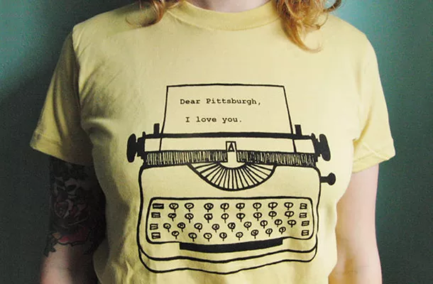 We featured garbella's "Dear Pittsburgh, I love you" t-shirt in our Stuff We Like section in 2015 - PHOTO COURTESY OF MATT DAYAK