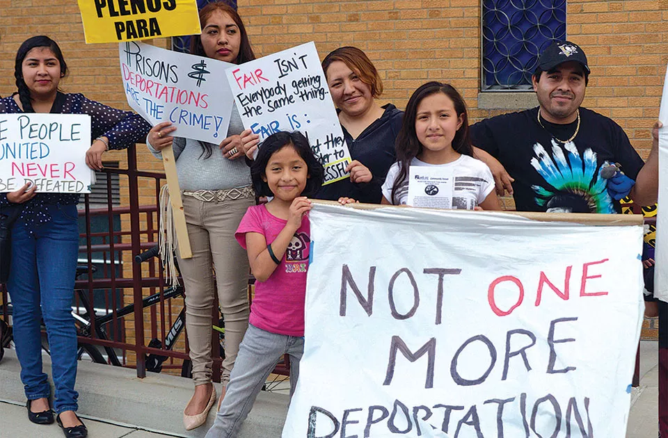 Import Export: Martín Esquivel-Hernandez travelled more than 5,000 miles to be with his family, but five years later he faces deportation