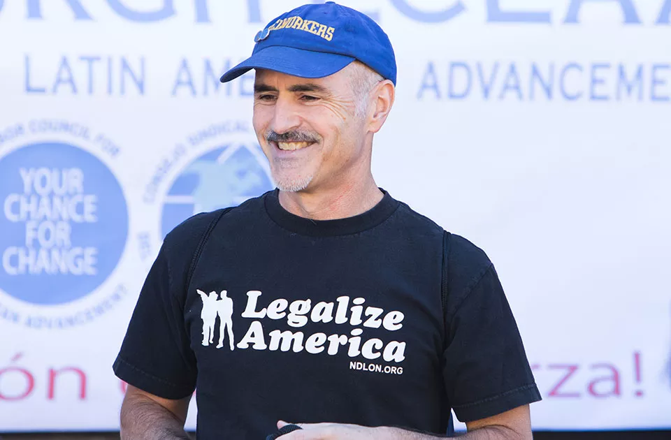 Import Export: Martín Esquivel-Hernandez travelled more than 5,000 miles to be with his family, but five years later he faces deportation