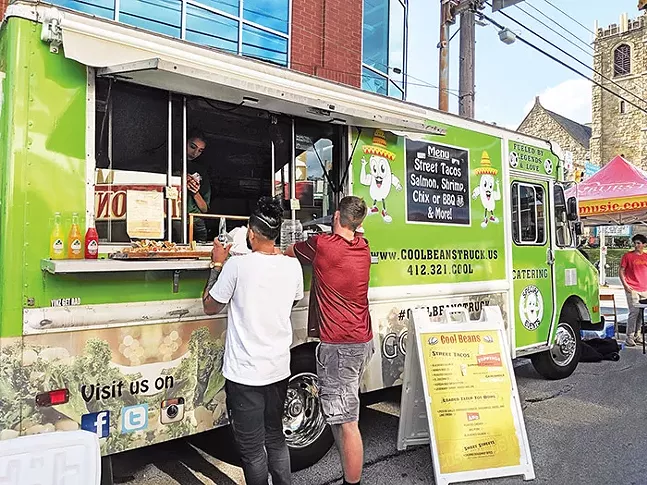 Cool Beans Truck comes to the Taco Stakeover Festival in Pittsburgh-CP Photo: LISA CUNNING HAM