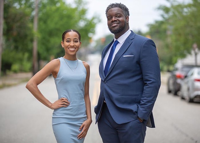 Black-led Community Spotlight: Morgan Overton and Martell Covington of Young Democrats of Allegheny County (2)
