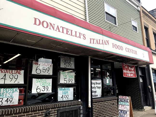 Donatelli's Italian Food Center in Pittsburgh's Bloomfield neighborhood - CP PHOTO: RYAN DETO