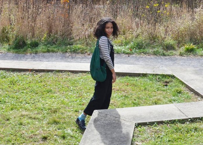 Nature lover Nyjah Cephas on overalls, homemade earrings, and channeling Ms. Frizzle