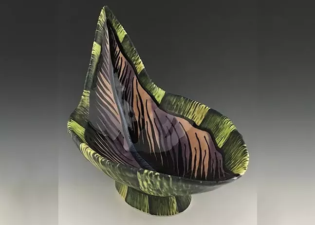 Bowl by George Bowes for Prepping Pittsburgh: Art Sustaining Community - PHOTO: COURTESY OF CONTEMPORARY CRAFT