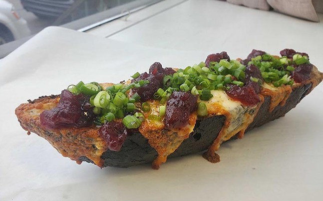 Duncan St. Sandwich Shop's Cranberry and Cheese Toast - PHOTO: KENDYL RYAN