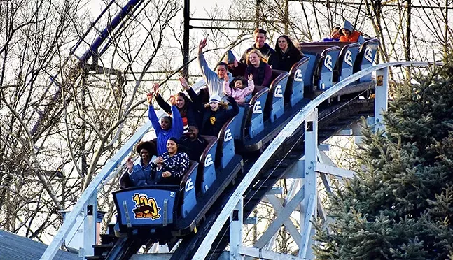 O Jack Rabbit em Kennywood - Foto: Cortesia de Kennywood