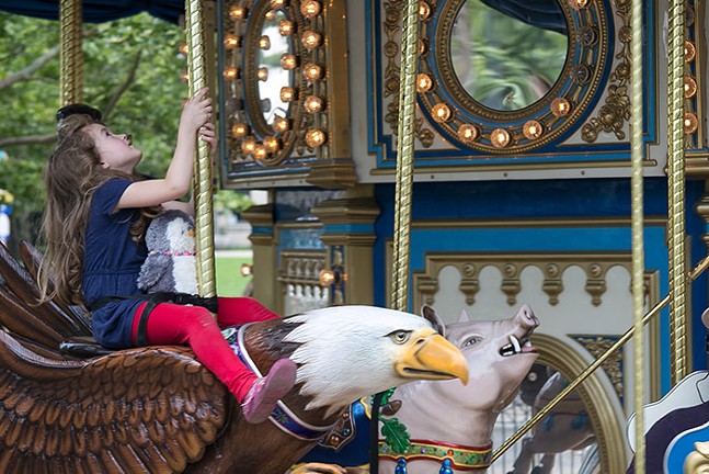PNC Carousel reopens in Schenley Plaza