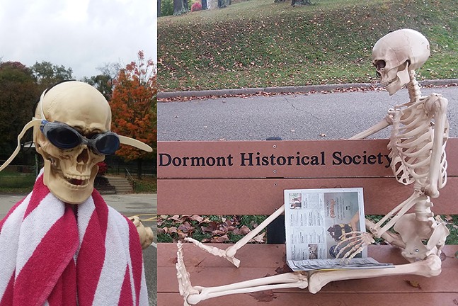 Dormont's skeleton tour guide has the scoop on borough hot spots