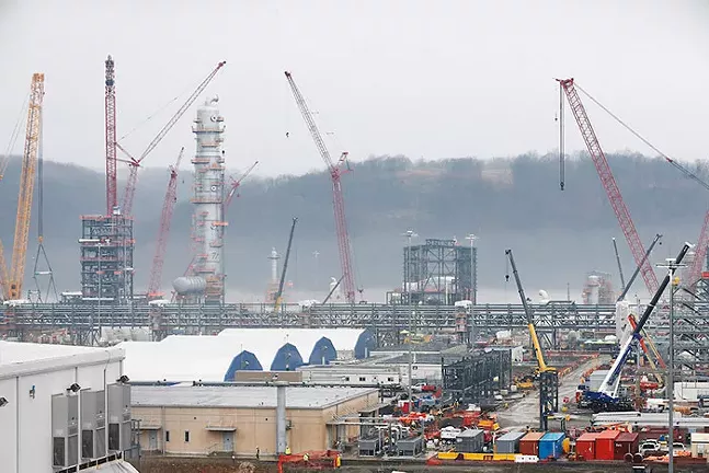Shell cracker plant exceeded annual emissions limits before its full-scale launch