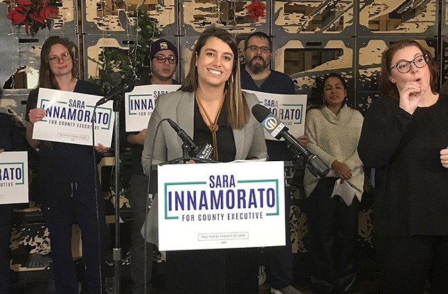 Sara Innamorato announces bid for county executive, calling for greater focus on inequality