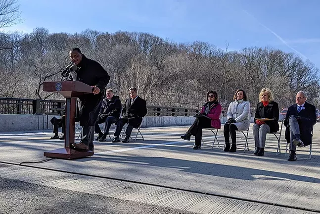Fern Hollow Bridge reopens less than a year after collapse