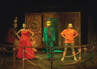 A scene from act three of "Mr. Burns — a post-electric play" - PHOTO COURTESY OF HANK BULLINGTON
