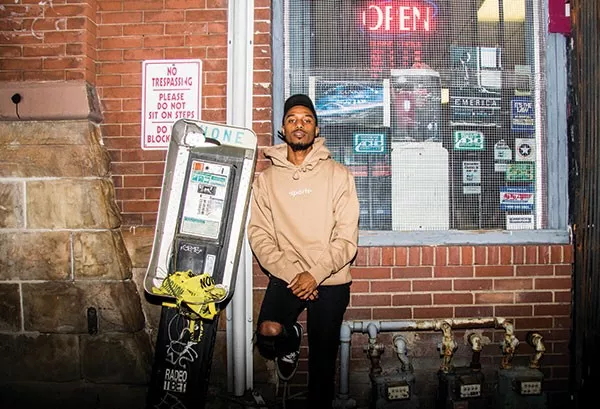 Mars Jackson, winner of Best Local Hip-Hop Performer to be the Next Mac Miller - CP PHOTO BY LUKE THOR TRAVIS