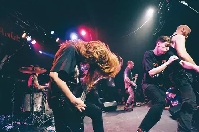 code orange band shirt