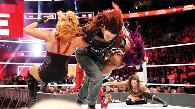 WWE Hall of Famer Amy “Lita” Dumas made her return to the ring in the historic Women’s Royal Rumble. - PHOTO COURTESY OF WWE.COM