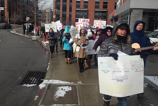 Pittsburgh Jewish activists join immigrant groups in calling for path to citizenship for Dreamers