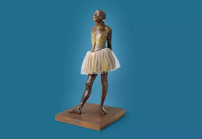 Edgar Degas’ “Little Dancer Aged Fourteen” - PHOTO COURTESY OF TRAVIS FULLERTON/VIRGINIA MUSEUM OF FINE ARTS