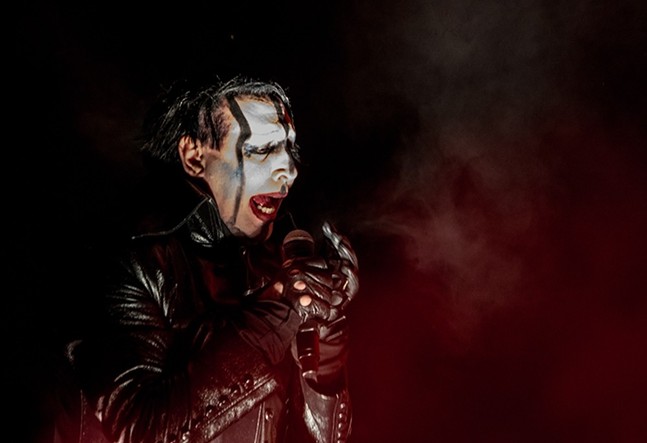 Marilyn Manson performs at Stage AE in September 2017 - CP PHOTO BY LUKE THOR TRAVIS