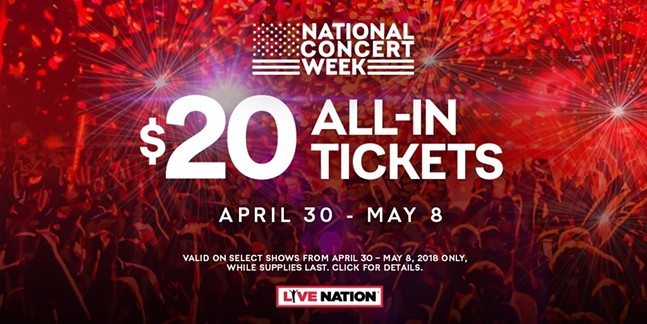 Celebrating National Concert Week With A Day of Giveaways