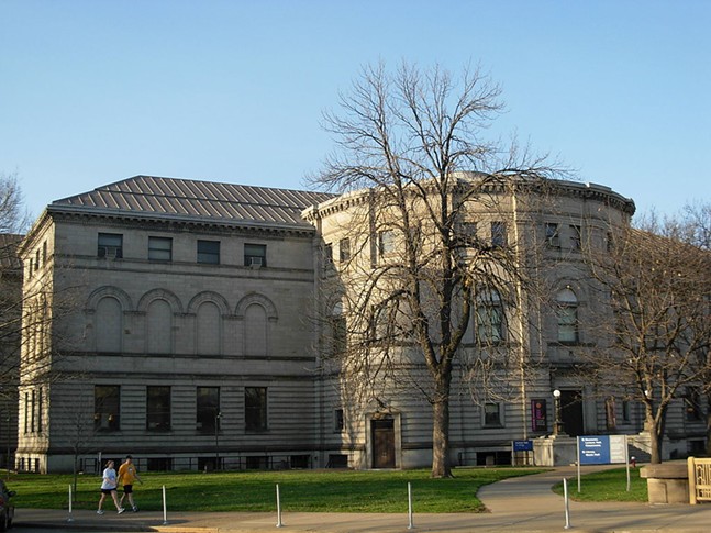 The lecture hall at Carnegie Library of Pittsburgh, Main Branch - PHOTO COURTESY OF PIOTRUS, CREATIVE COMMONS