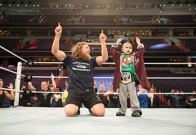It was in Pittsburgh that WWE superstar Daniel Bryan formed a friendship with the late Connor Michalek. For the Extreme Rules show at PPG Paints Arena on Sunday, Bryan returns to wrestle in Pittsburgh for the first time in years.