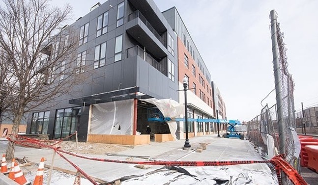 Arsenal 201 high-end apartment complex in Lawrenceville - CP PHOTO BY JAKE MYSLIWCZYK