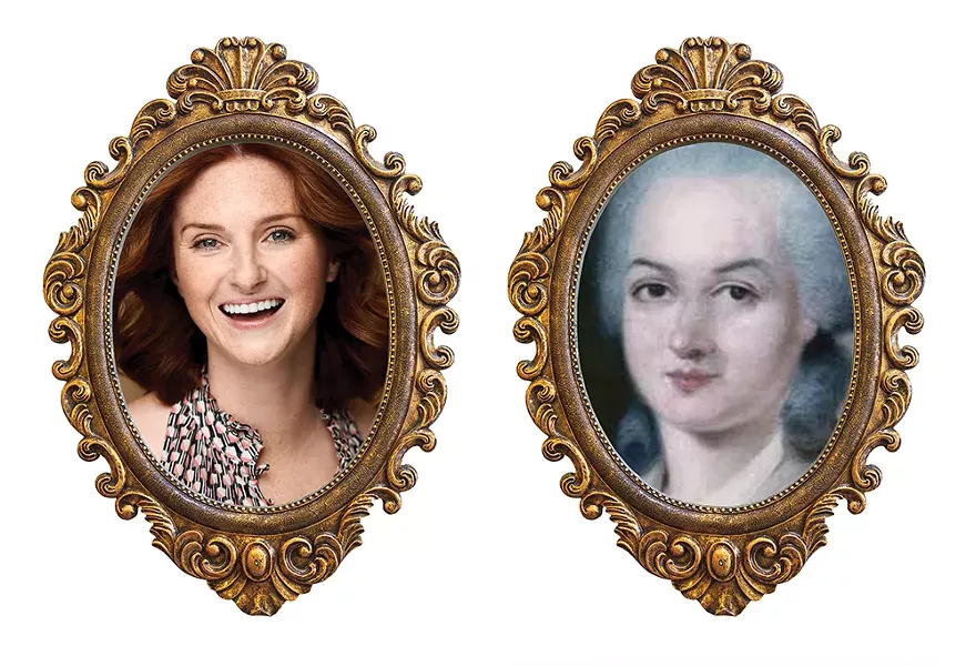 Diane Michelle Griffith playing Olympe De Gouges