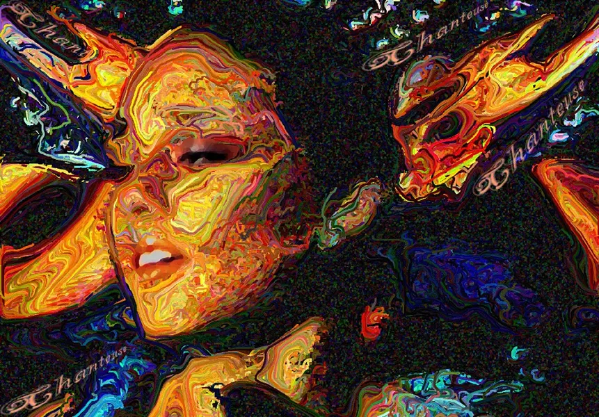 Elizabeth A. Douglas’ “Chanteuse” from Art on the Walls - PHOTO: COURTESY OF THE ARTIST