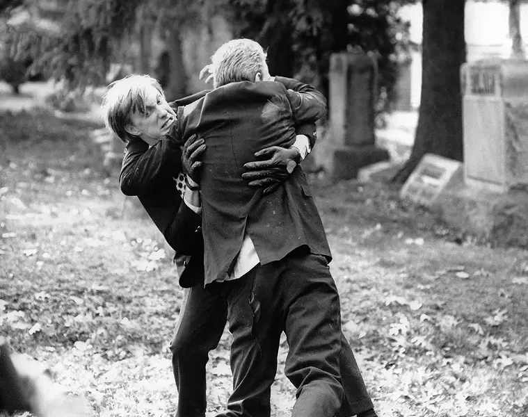 Russell Streuner in Night of the Living Dead - FILM STILL: IMAGE TEN, INC.
