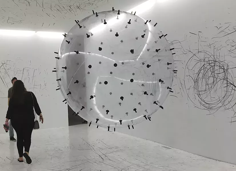 Installation artwork by Karina Smigla-Bobinski - CP PHOTO: HANNAH LYNN