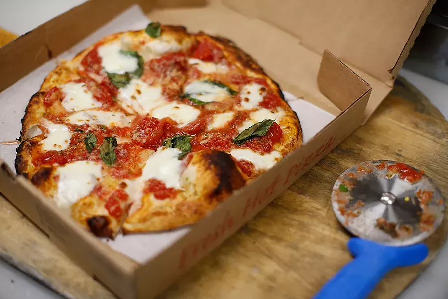 Margherita pizza - CP PHOTO: JARED WICKERHAM
