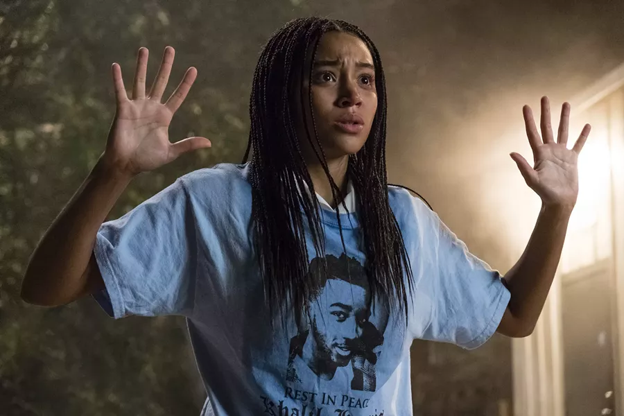 Amandla Stenberg as Starr in The Hate U Give - TWENTIETH CENTURY FOX