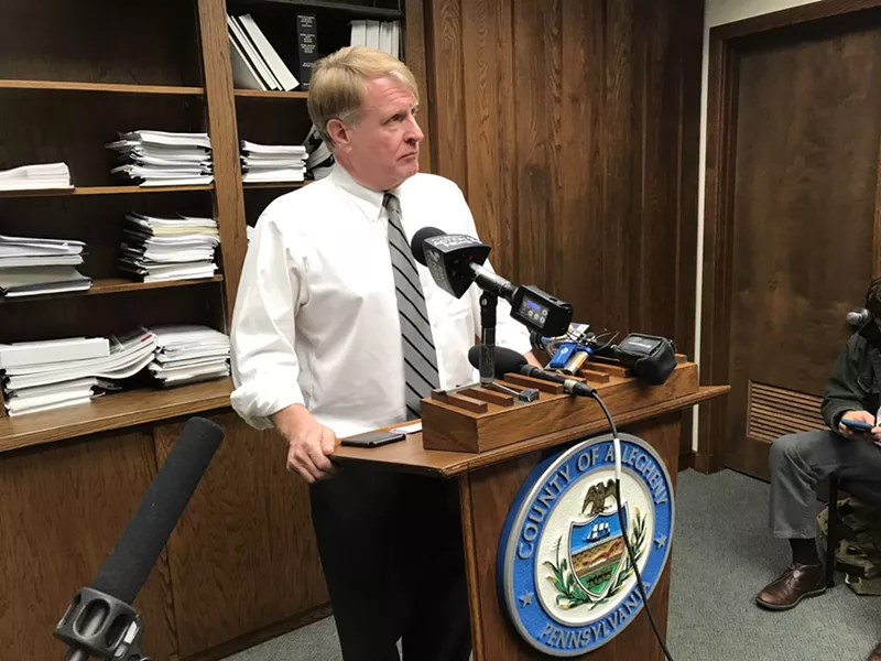 Rich Fitzgerald at Nov. 13 press conference - CP PHOTO: RYAN DETO