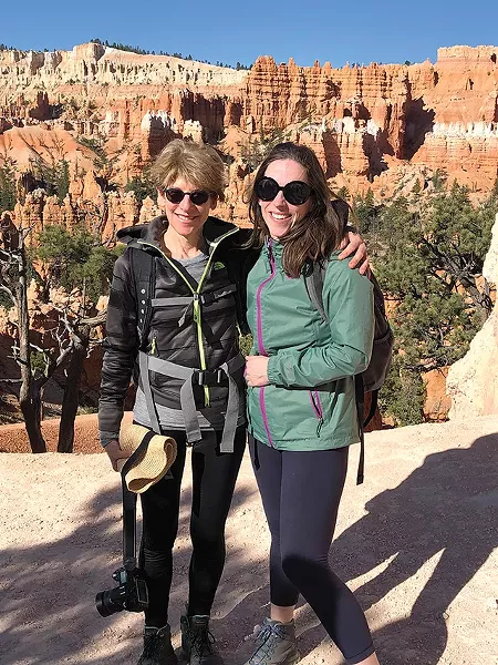 Jane Bernstein and Charlotte Glynn - COURTESY OF JANE BERNSTEIN