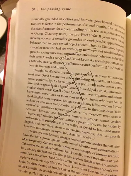 Second swastika on Page 50 of The Passing Game - PHOTO COURTESY OF ADIRA ROSEN