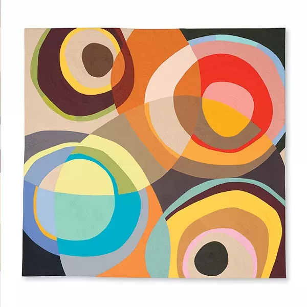 Stefani Danes’ Round and Round quilt