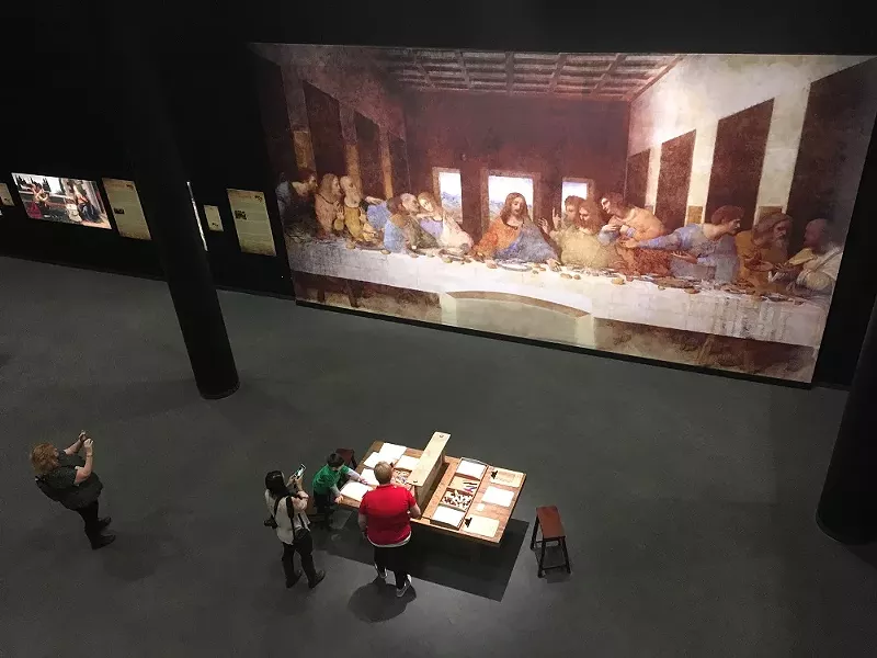 Da Vinci The Exhibition - CP PHOTO: AMANDA WALTZ