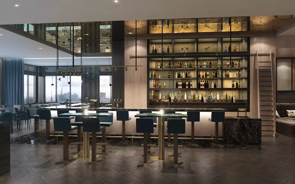 The Oaklander - RENDERING COURTESY OF THE OAKLANDER HOTEL