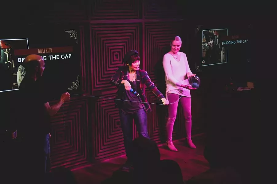 Billy Kidd performs at Liberty Magic - PHOTO: GRACE WONG