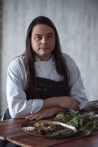 Chef Sean Sherman - COURTESY OF THE WESTMORELAND MUSEUM OF AMERICAN ART