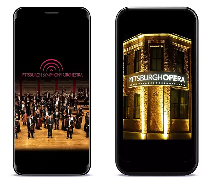 Apps from the Pittsburgh Opera and the Pittsburgh Symphony Orchestra