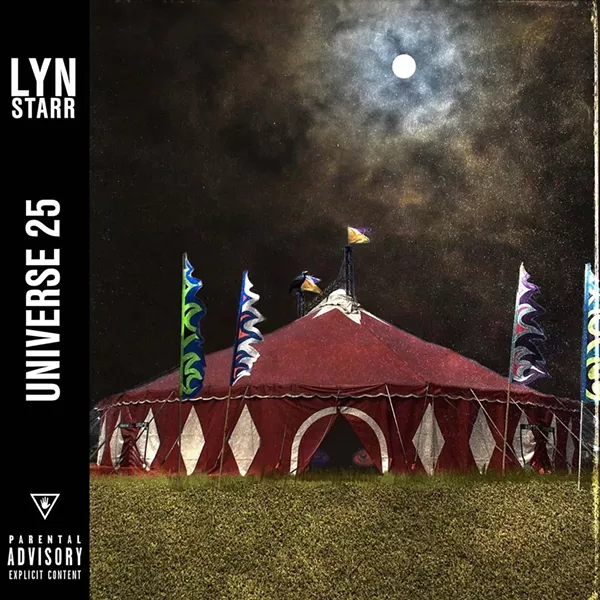 Lyn Starr "Universe 25" EP artwork - COVER ART BY SAKONYSHAKURBURTON