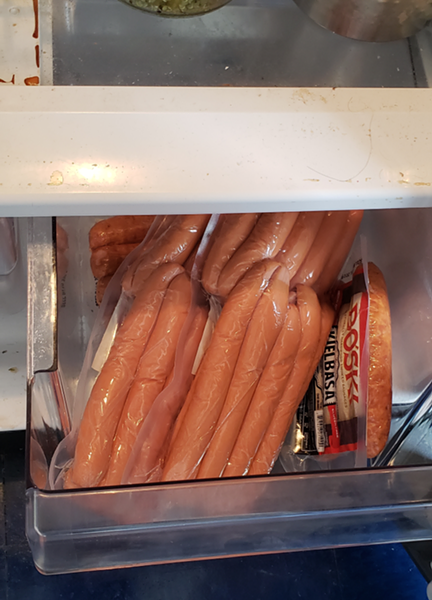 Hot dogs. This time in a drawer. - CP PHOTO: JOSH OSWALD