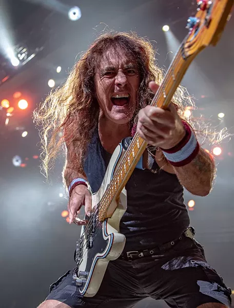 Iron Maiden at PPG Paints Arena - CP PHOTO: MIKE PAPARIELLA